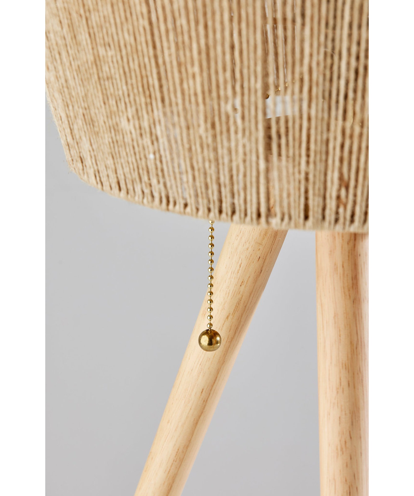 Isona Metal Tripod Lamp, Natural