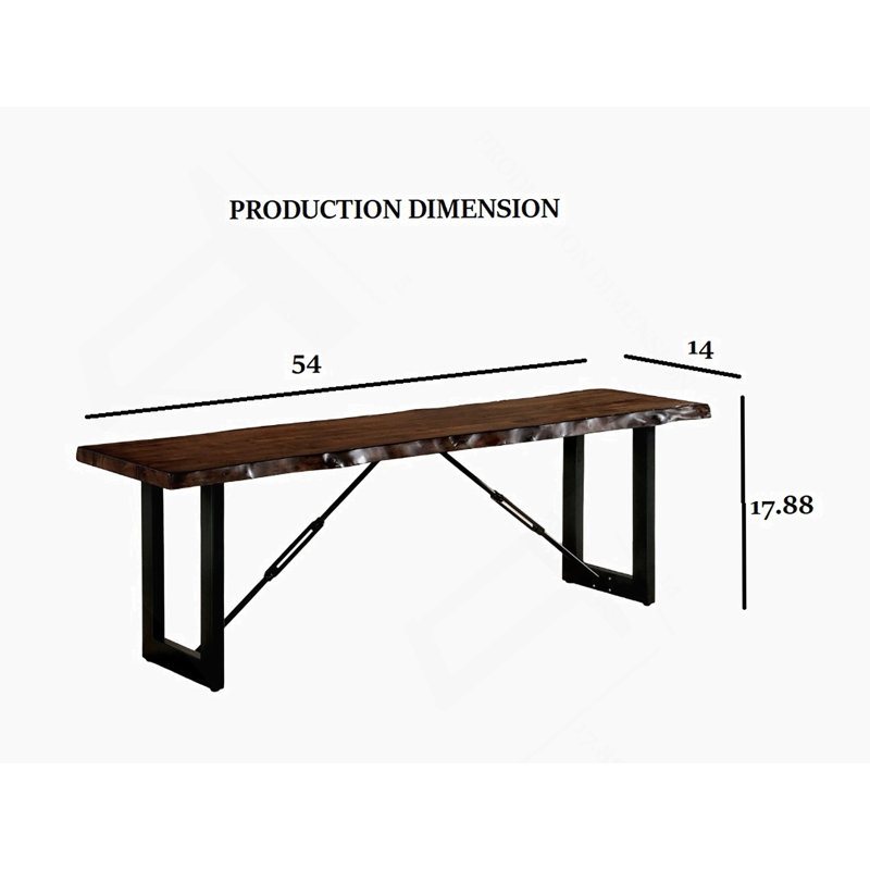 Banc en métal 1Pc