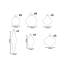 16cm Handmade Solid Colour Glass Ball Ornament