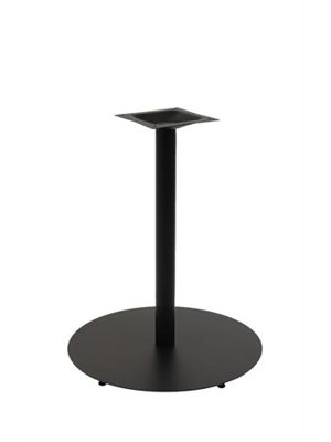 Base de table d'extérieur en fonte à hauteur de barre 30 po ronde, 55 lb