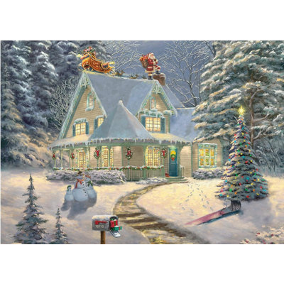 Thomas Kinkade - Holiday - Midnight Delivery - 1000 Piece Jigsaw Puzzle