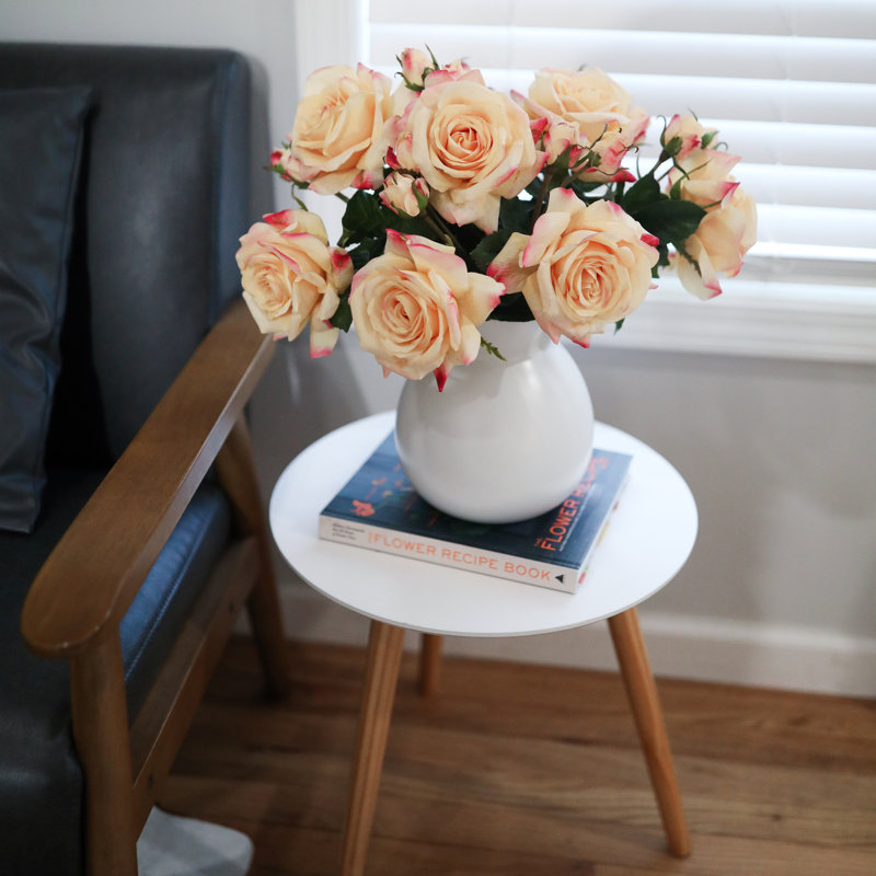 Rose Faux Floral, Peach