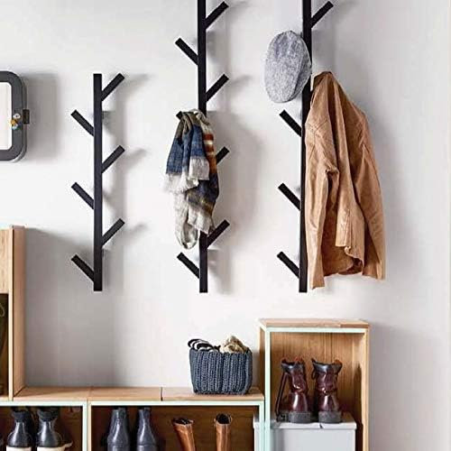 Portemanteaux mural Pamila, Black