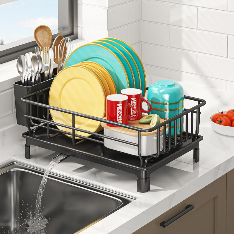 Dish Rack With Drainboard Dish Drainers