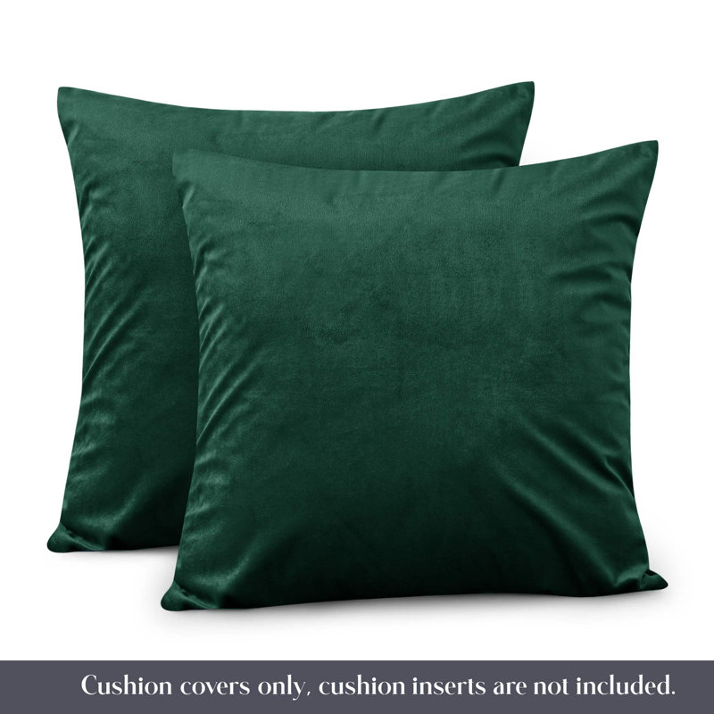 Balmers Square Cushion Cover, Green