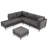 Gurshawn Wicker Sectional Seating Group with Cushions-375914686