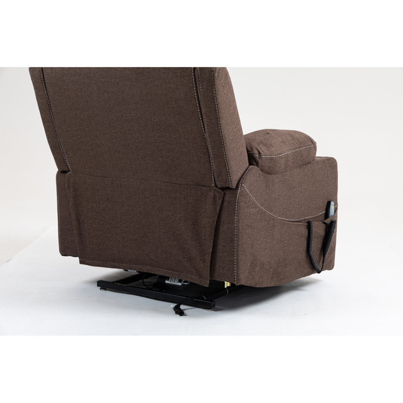 Fauteuil inclinable en velours Ultimate Comfort