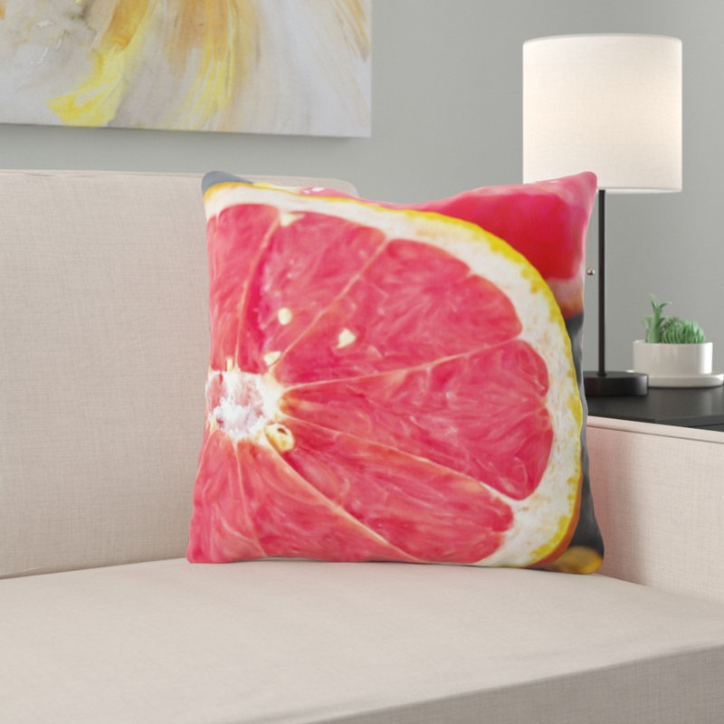 Microsuede Throw Pillow