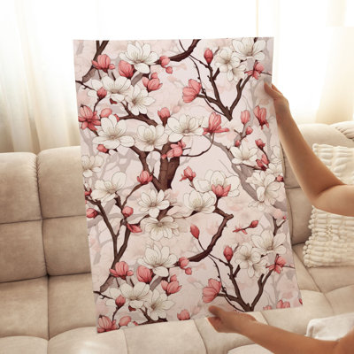 Floral Sakura Cherry Blossom VIII Asian Unframed Art Print