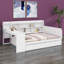 Lit de jour avec 3 tiroirs, ports USB et bureau-536035914