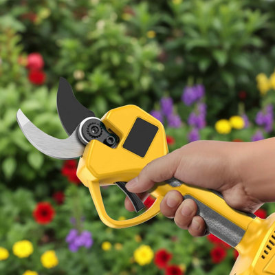 Electric Cordless Pruning Shears, 2.0" Cutting Diameter, Brushless Motor, Includes 2×2ah Batteries, Garden Tree And Branch Cutter