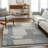 Diego Abstract Blue and Off-White Area Rug-43309277