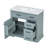 Bathroom Vanity With Ceramic Sink And 2 Tip-Out Drawers, Modern Bathroom Vanity With Storage-1806239502