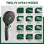 Adjustable 12" High Pressure Dual Shower Head with 12-Spray Handheld Shower-102030994