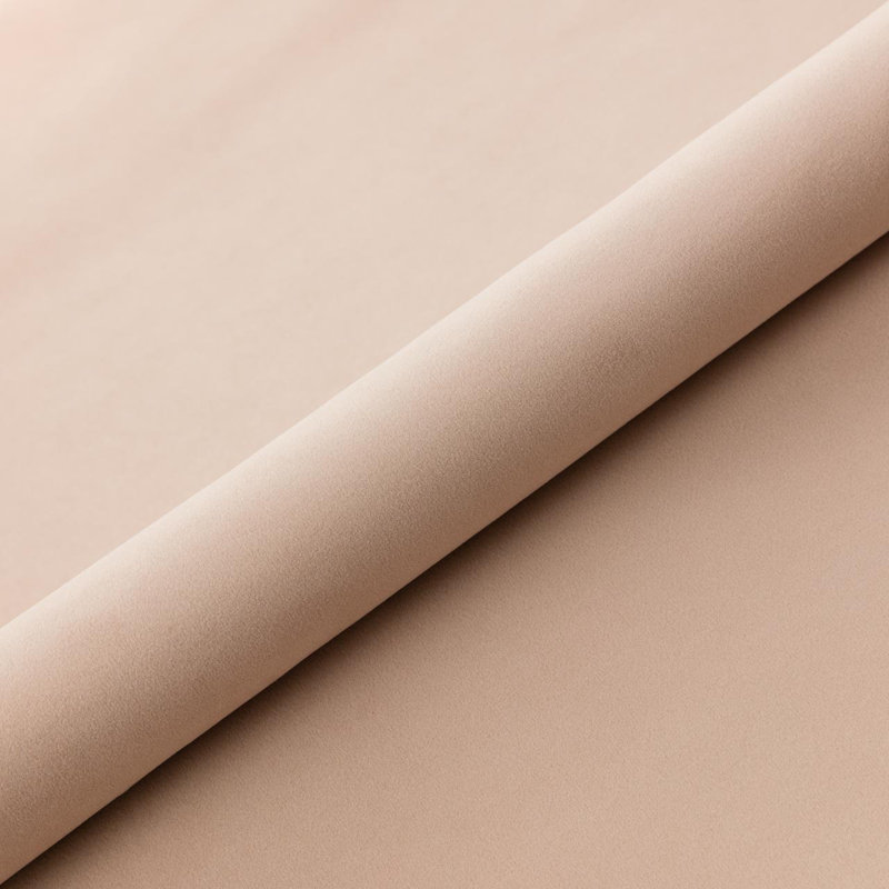 Polyester Upholstered Bench, Powder Pink
