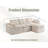 104'' Reversible Upholstered L-Shape Sectional Sofa-1115708800