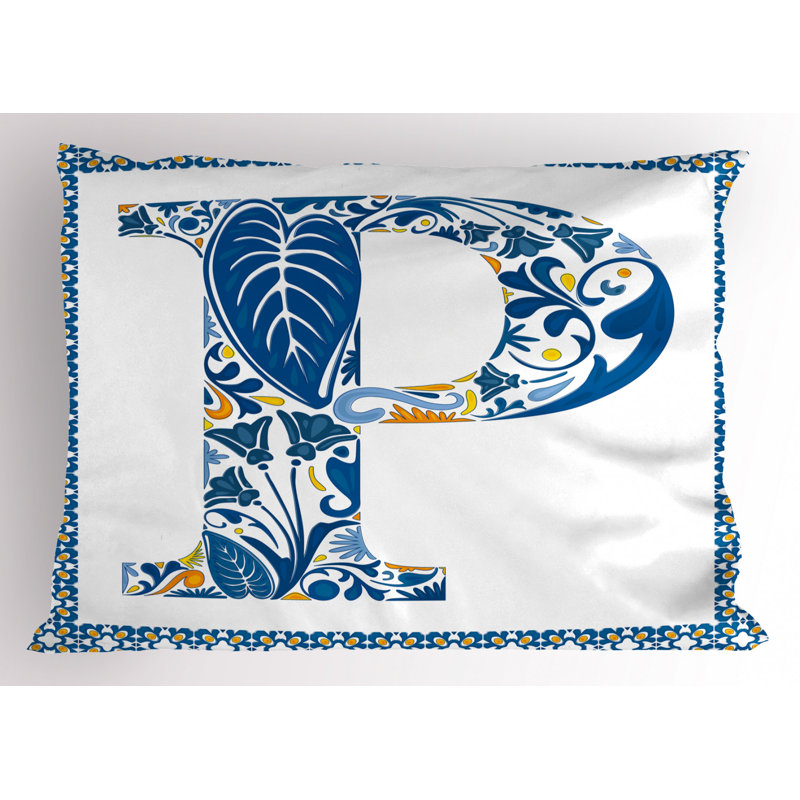 Retro Polyester Sham Set, Queen