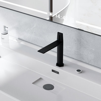 Fresh And Modern Tall Sink Faucet, Single Lever Control Bathroom Kitchen Sink Faucet