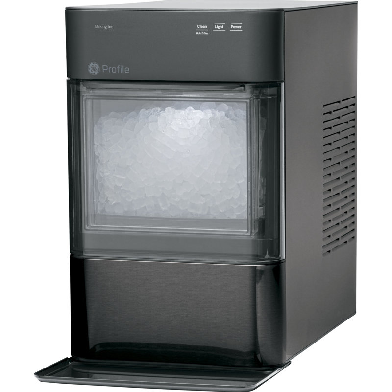 GE Profile Opal 2.0 Nugget Ice Maker, Black Stainless