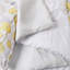 Ensemble d'édredon avec draps jaune très grand-119237197