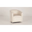 Fauteuil demi-tonneau pivotant de l 29,75 po Aaryahi-859102569