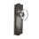 Meadows Plate with Oval Clear Crystal Door Knob