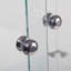 Vitrine 33 po, 2 tablettes, sur pied - standard