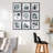 Shivangi 12x12 Square Matted Gallery Wall Frame Set-Set of 9-1750978159