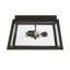 Plafonnier encastré d'extérieur 3 lumières Leighton-63897641