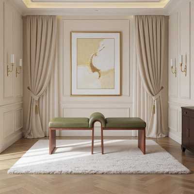 Banc en cuir Delphine Vegan