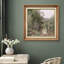 «Green Spring Summer Forest Tree River», peinture sur toile encadrée-86450463