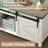 Jaquavion Coffee Table, Farmhouse Lift Top Coffee Table with Hidden Storage and Sliding Barn Door for Living Room-1688375319