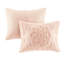 Couvre-lit en chenille de coton Blush