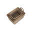 Wicker 3 Piece Storage Basket Set