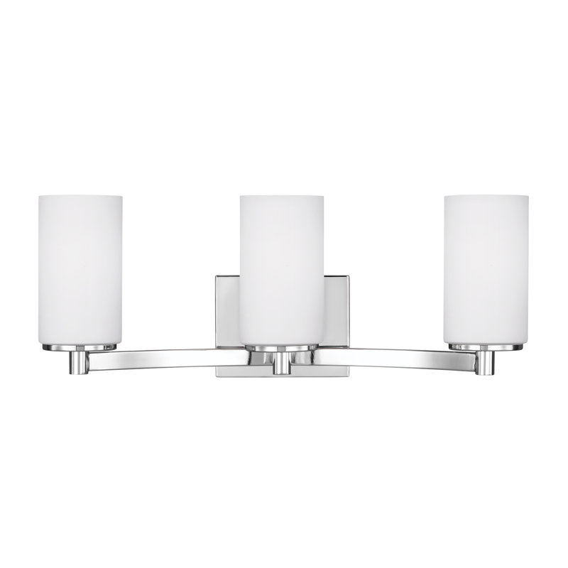 Hettinger Three Light Wall / Bath from Generation Lighting , Chrome