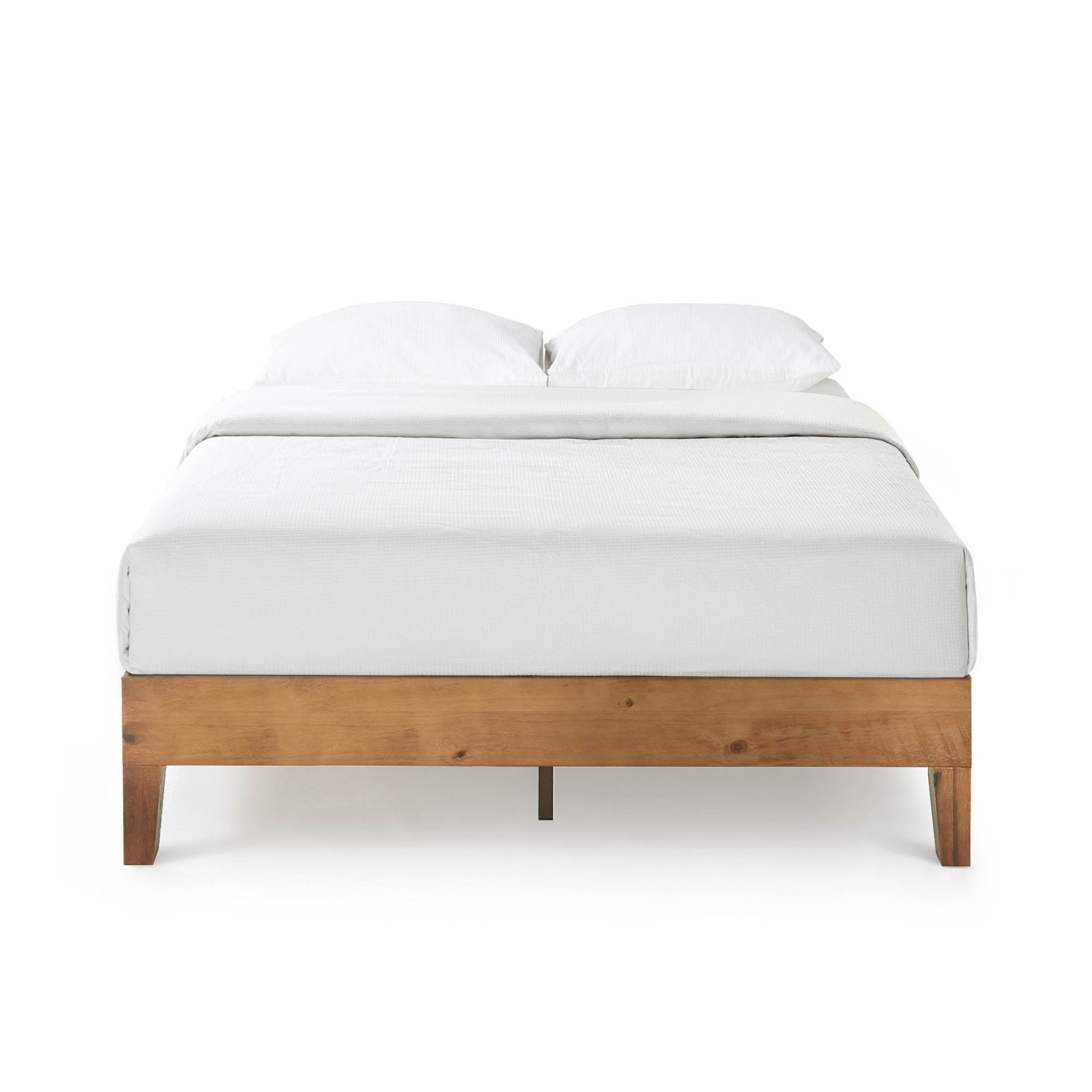 Amaryn Solid Wood Bed, Full/Double, Natural