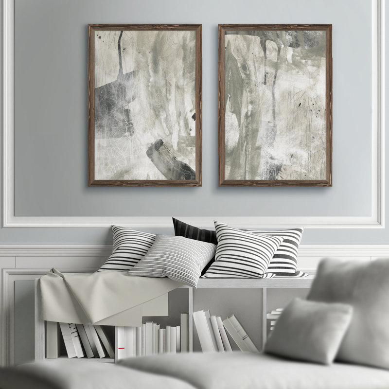 « délavé iii » par vincent van gogh-2 pièces, ensemble de 2 reproductions d’art sur image, H 20 po x l 16 po x P 1,25 po