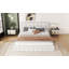Grand lit plateforme tapissier