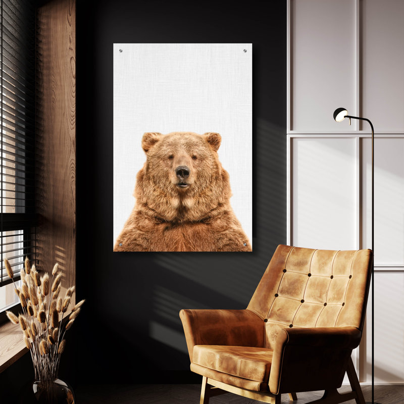 «Bear» par Tai Prints, art mural épique «Bear» par Tai Prints, H 36 po x l 24 po x P 0,2 po