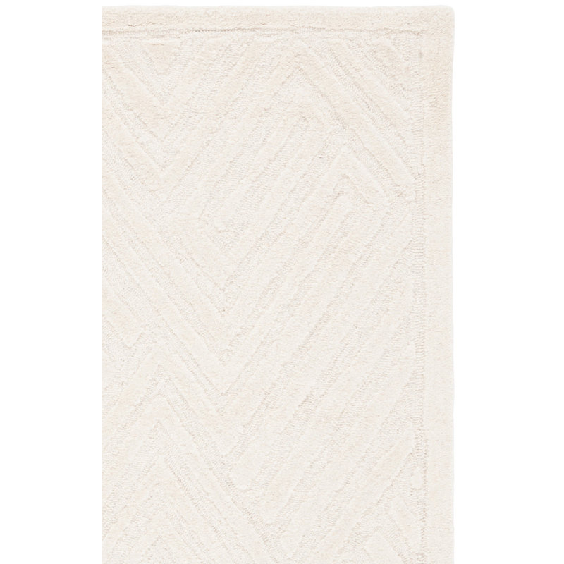 Ginna Hames Hand Tufted Wool & Cotton Geometric Rug, Rectangle 5' x 8'