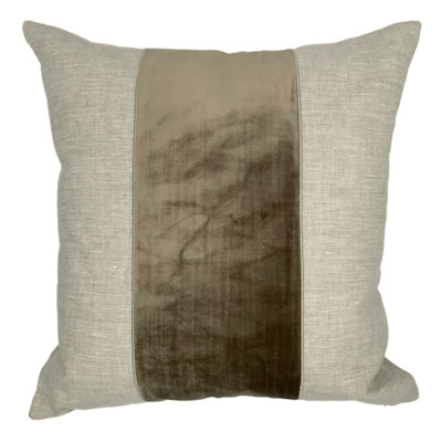 Raya Linen Blend Square Throw Pillow Cover & Insert