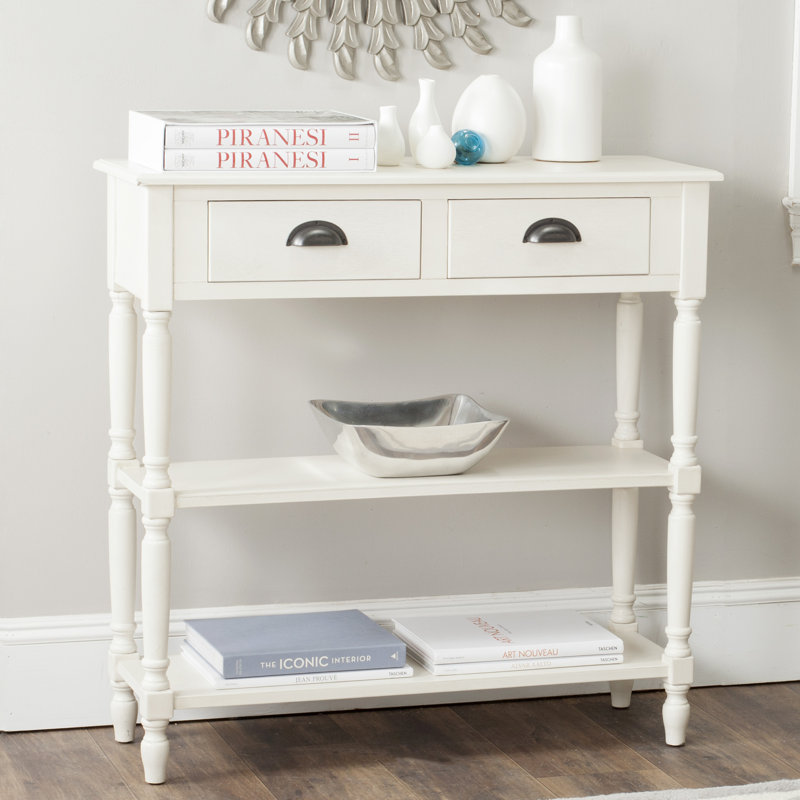 Nessa  Console Table, White