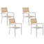 Jacquelyn Stackable Outdoor Patio Dining Armchair