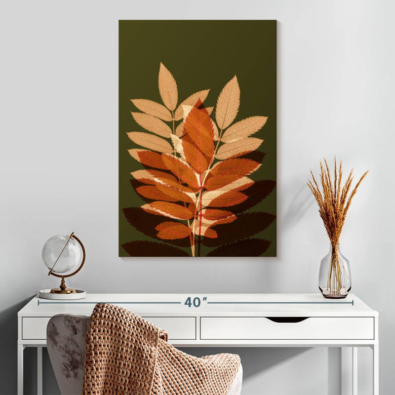Harnek Fall Leaves II, 30" H x 20" W