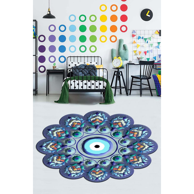 High-Quality Hall Carpet, 3D Digital Print, 3.3 x 4.9 Feet | 100% Polyester, 650 g/m², 0.3 in Pile Height | Antibacterial, Non-Slip Underside, Machine Washable | Perfect for Entryways, Living Rooms & More