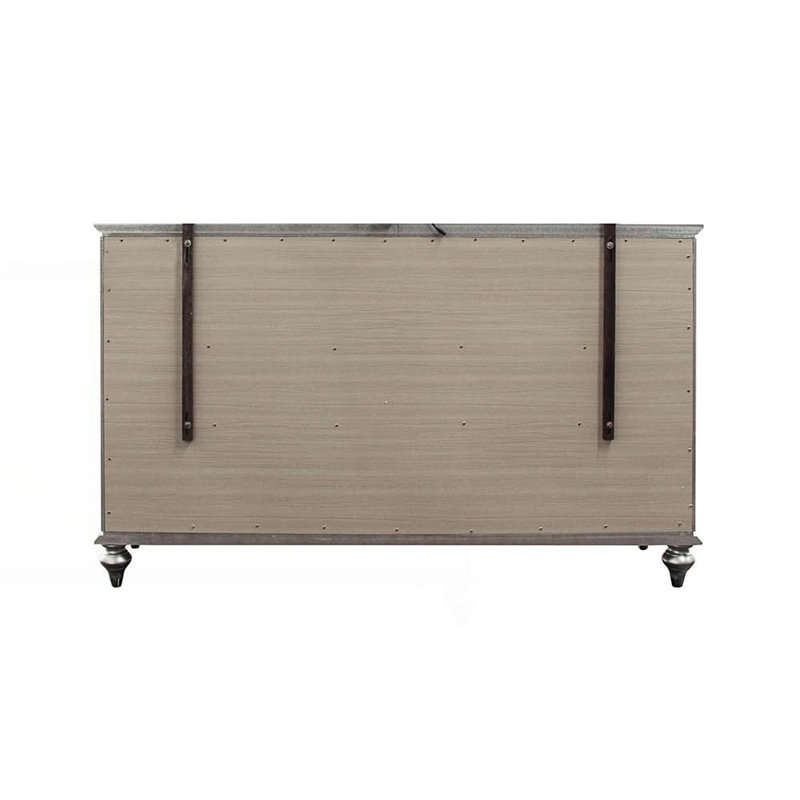 Commode 9 tiroirs Contemporary, Champagne