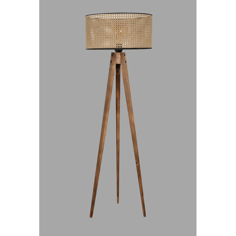 Livia 153cm Matte Tripod Floor Lamp