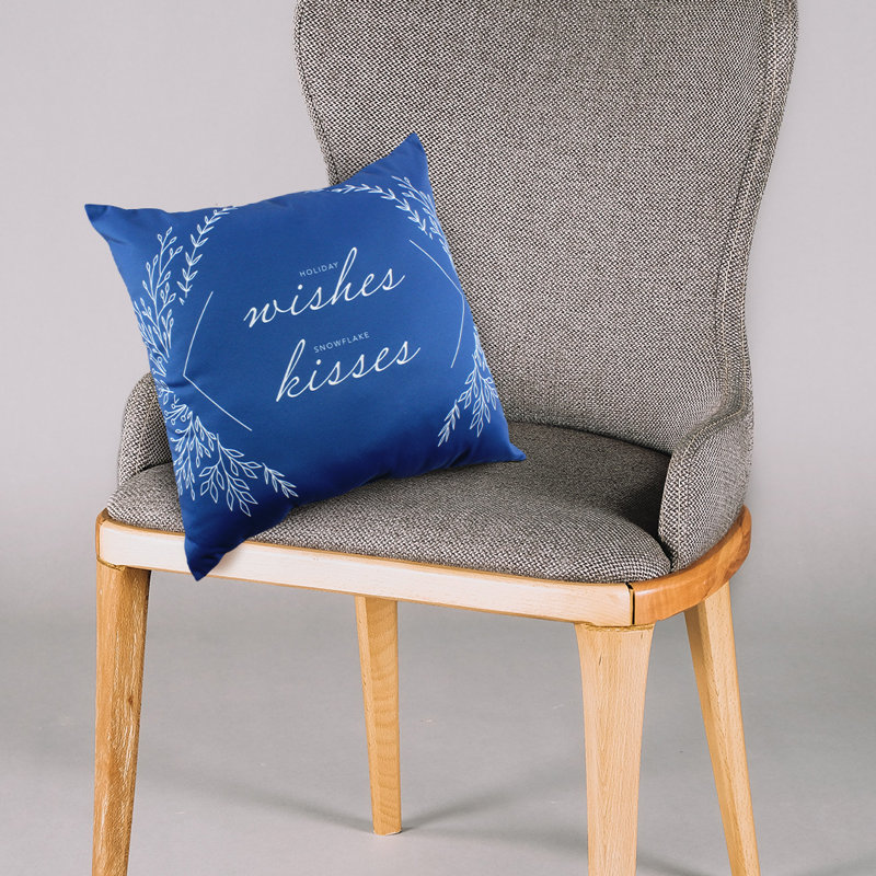Housse et insert de coussin carré saisonnier