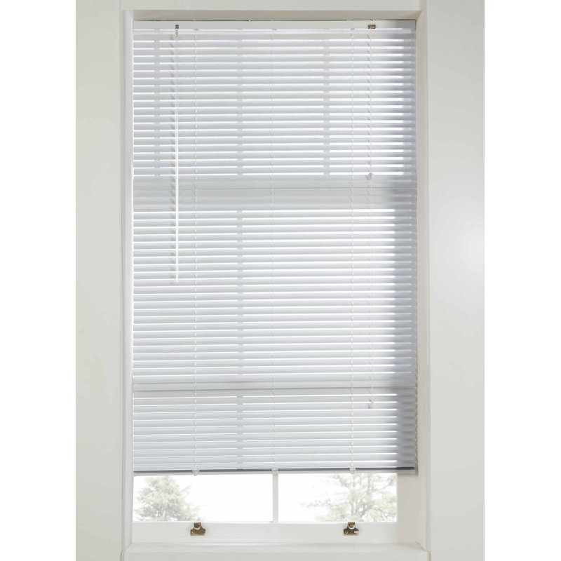 Room Darkening Mini Blinds, 160 cm L x 75 cm W, White