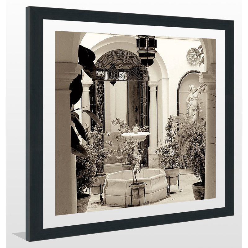 « cordoba ii » par alan blaustein,, reproduction de photo encadrée, H 39,5 po x l 39,5 po x P 0,75 po